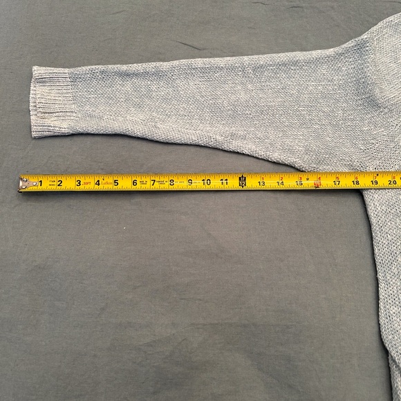 Eileen Fisher Organic Cotton Linen slub sweater plus size - Picture 8 of 9